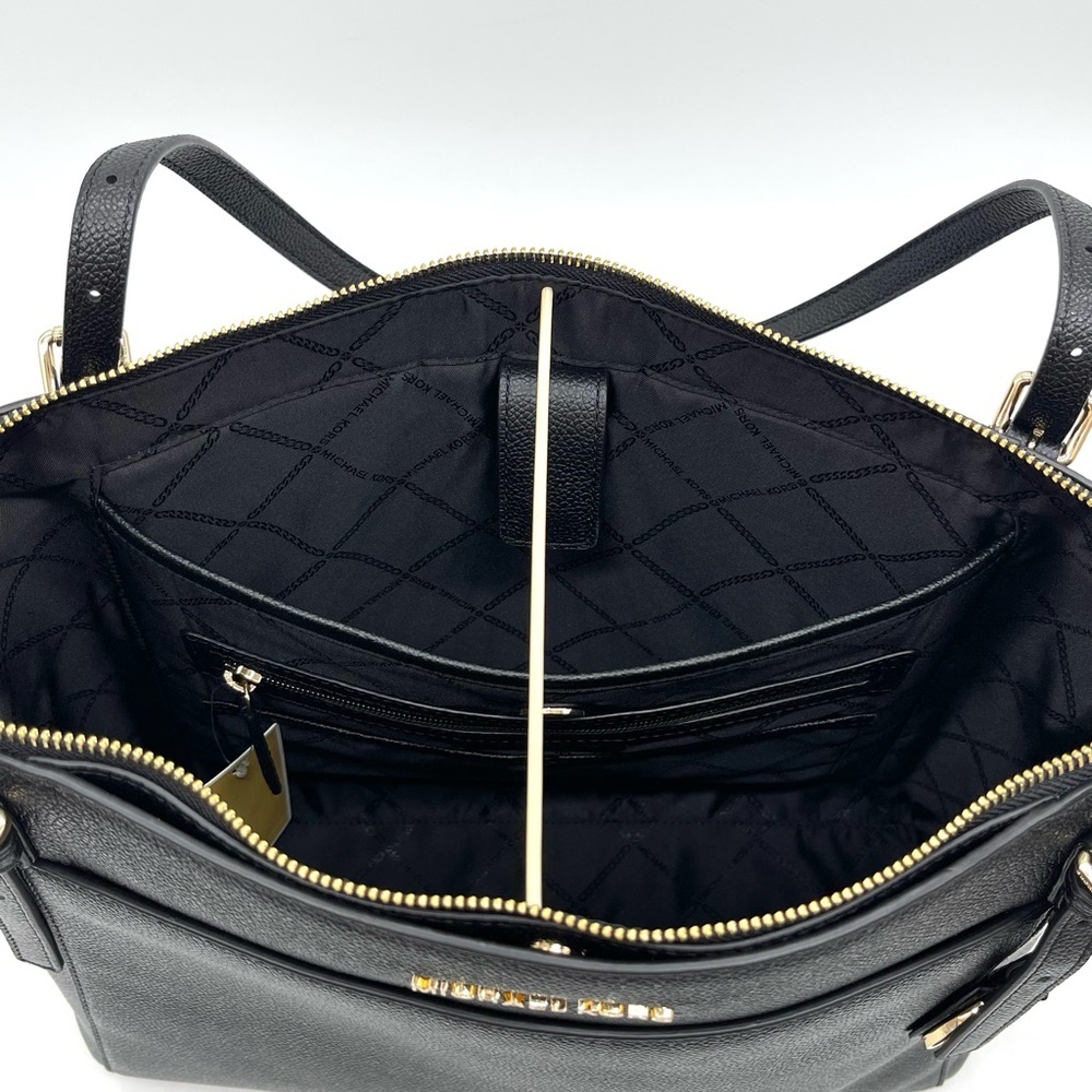 Michael Kors Voyager Large Tote Bag Black - Picture 11 of 13